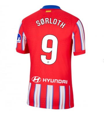 Atletico Madrid Alexander Sorloth #9 Primera Equipación 2024-25 Manga Corta